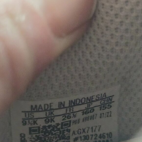 Adidas Originals Jeremy Scott Forum Low Mono I GX7177 Kids Shoes Size 9.5k - Picture 7 of 8